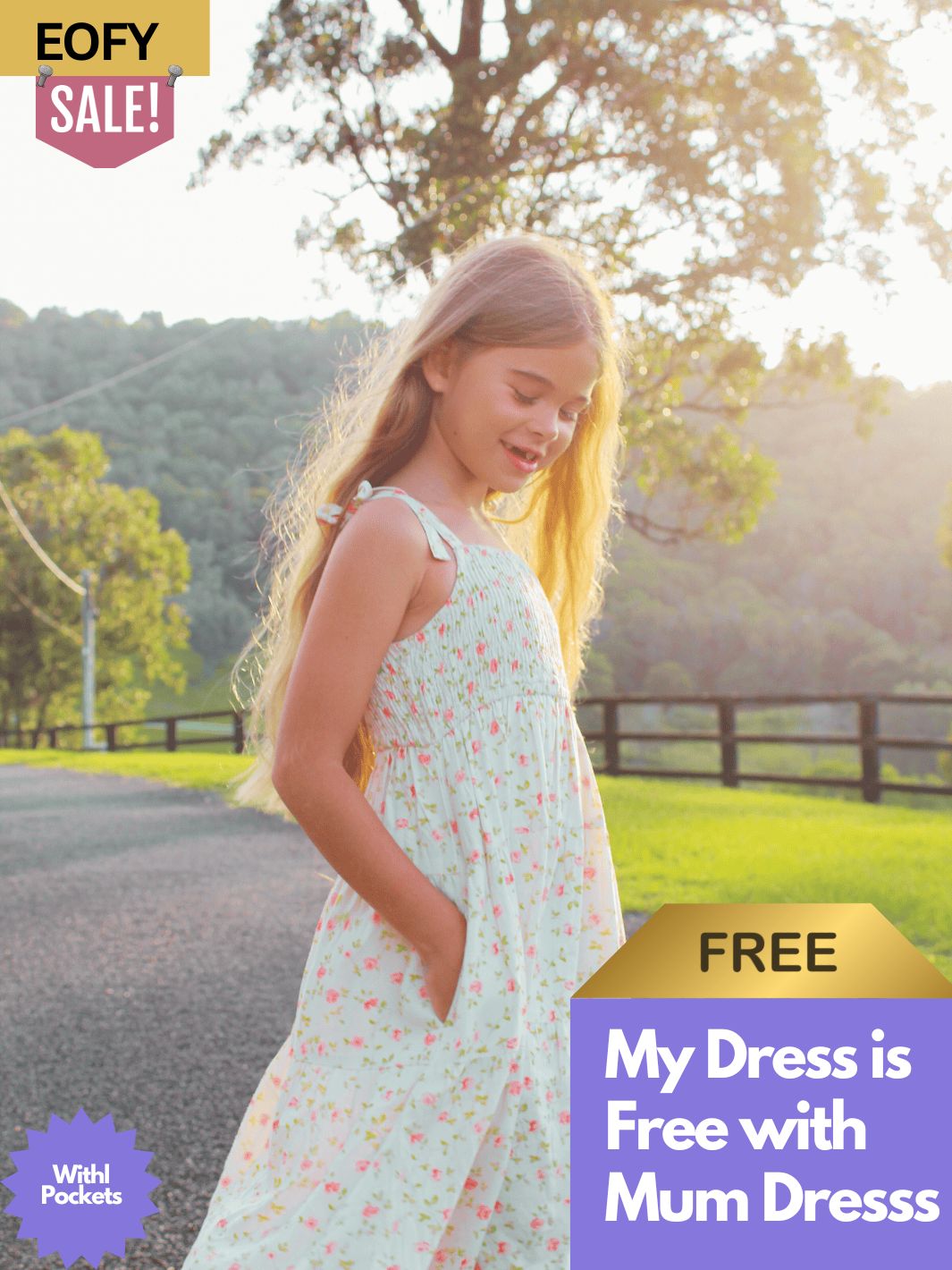 Mini - Blossom Spin Dress