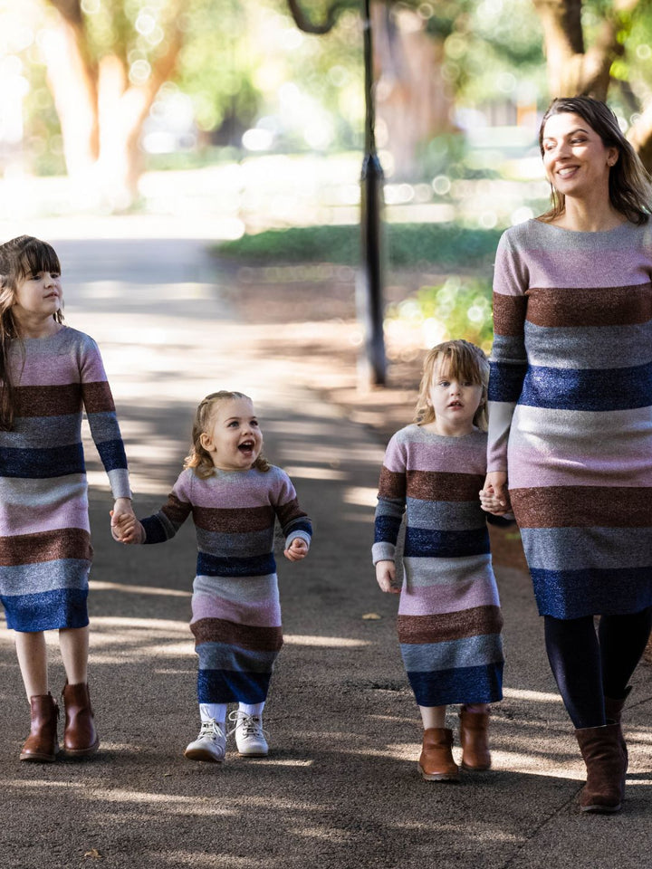 Mini - Warm Stripes