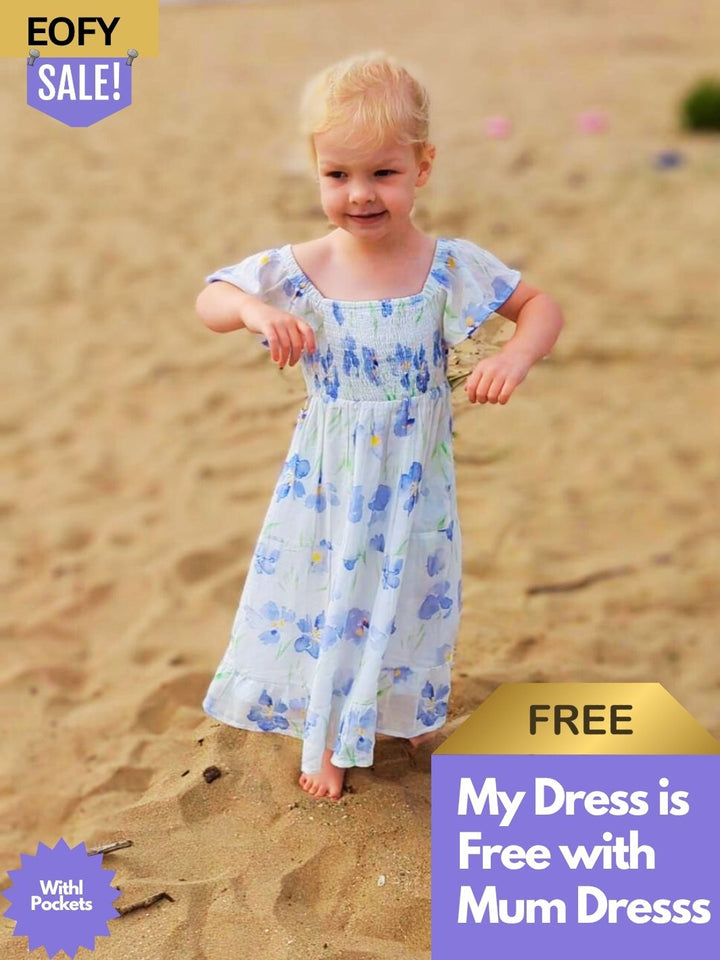 Mini - MJ Lavender - Organic dress