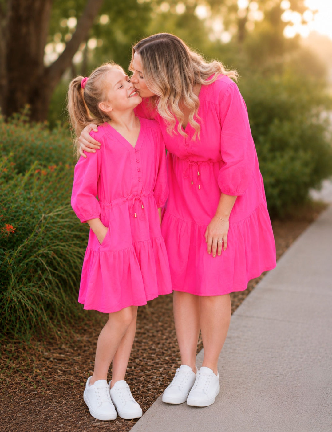 Belle Pink Mum and Mini Matching Set