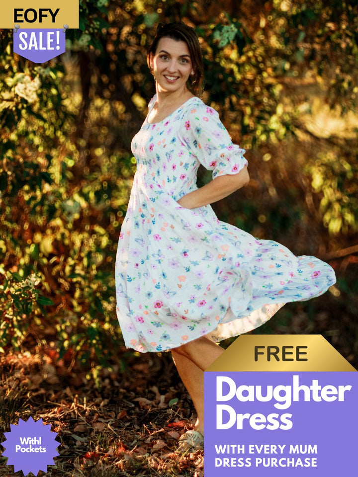 Kaylee Blossom - Organic Dress