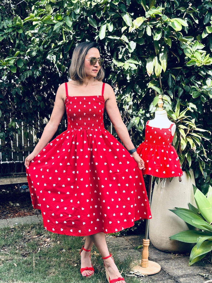 LOVENOTE RED DRESS - MUM