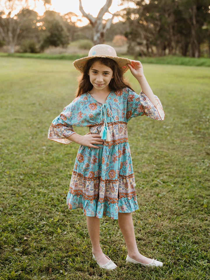 Mini - Blue Boho Breeze