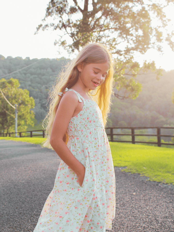 Mini - Blossom Spin Dress