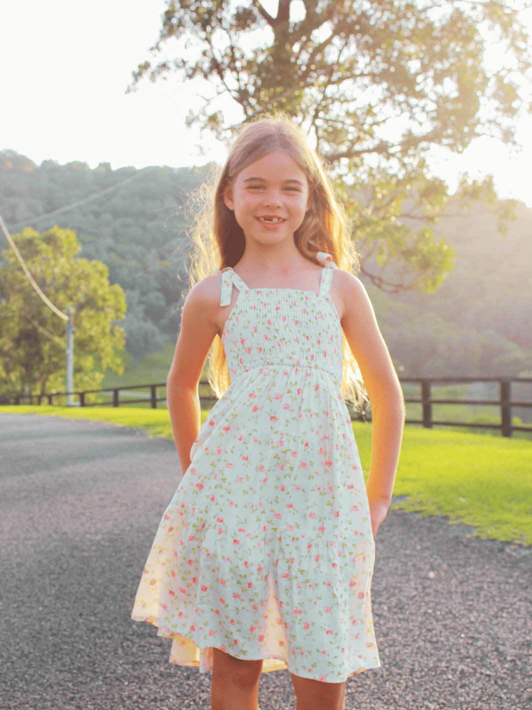 Mini - Blossom Spin Dress