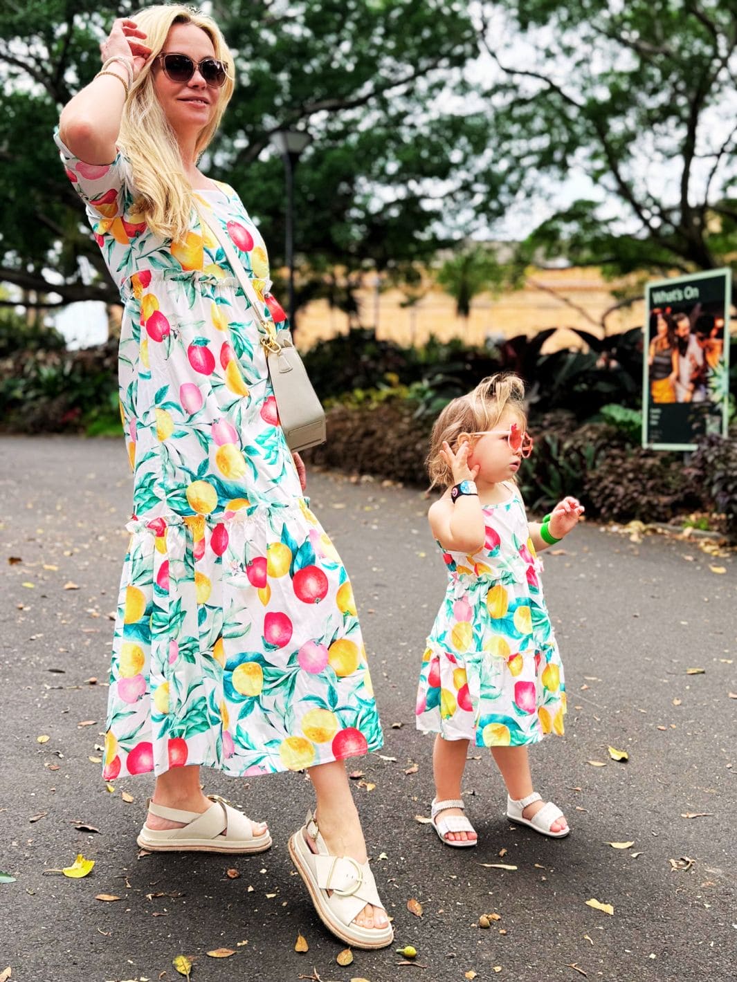 Mini - Tropical Bloom Dress