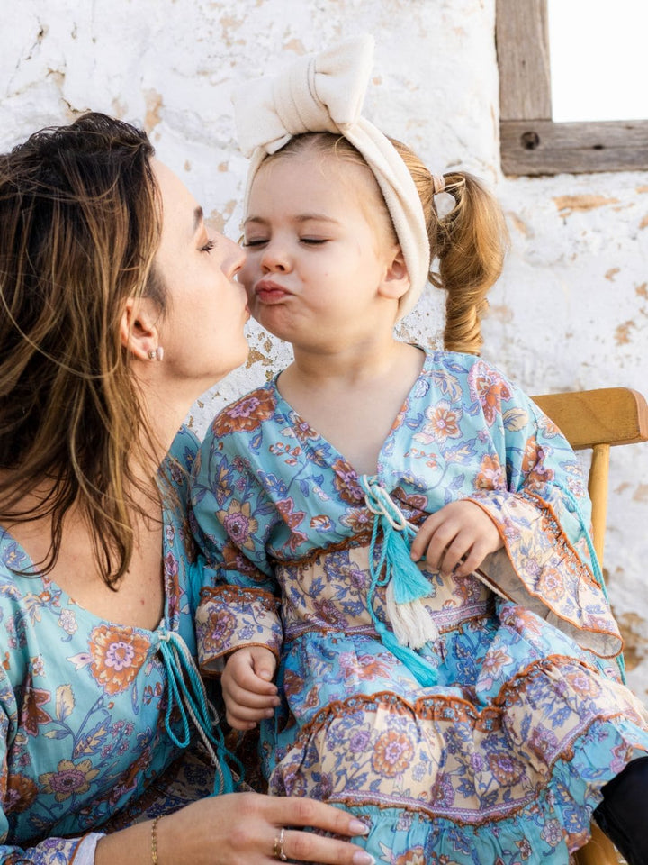 Mini - Blue Boho Breeze