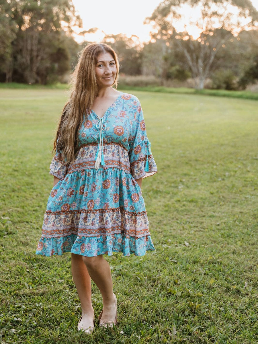 Blue Boho Breeze - mum