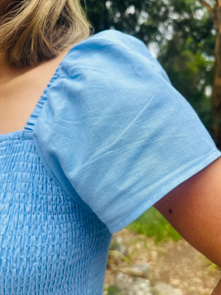 Timeless Blue Dress – Mum