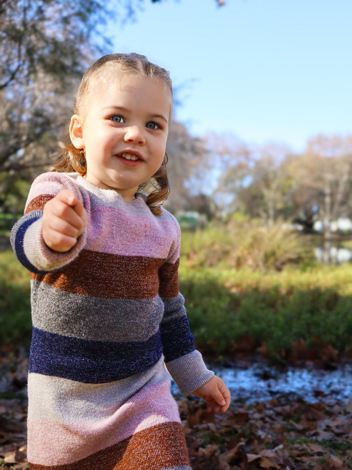Mini - Warm Stripes