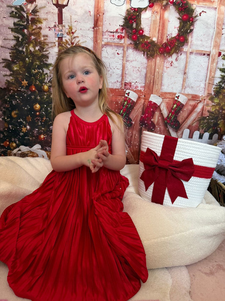 Mini - Ruby Pleats Dress