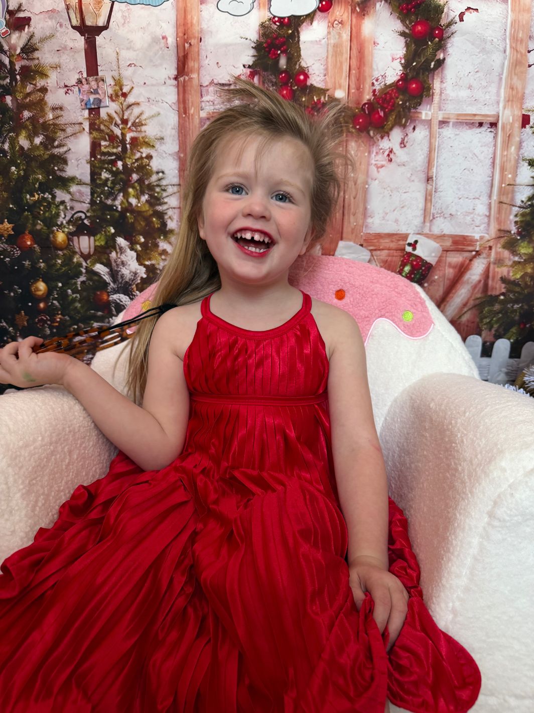 Mini - Ruby Pleats Dress