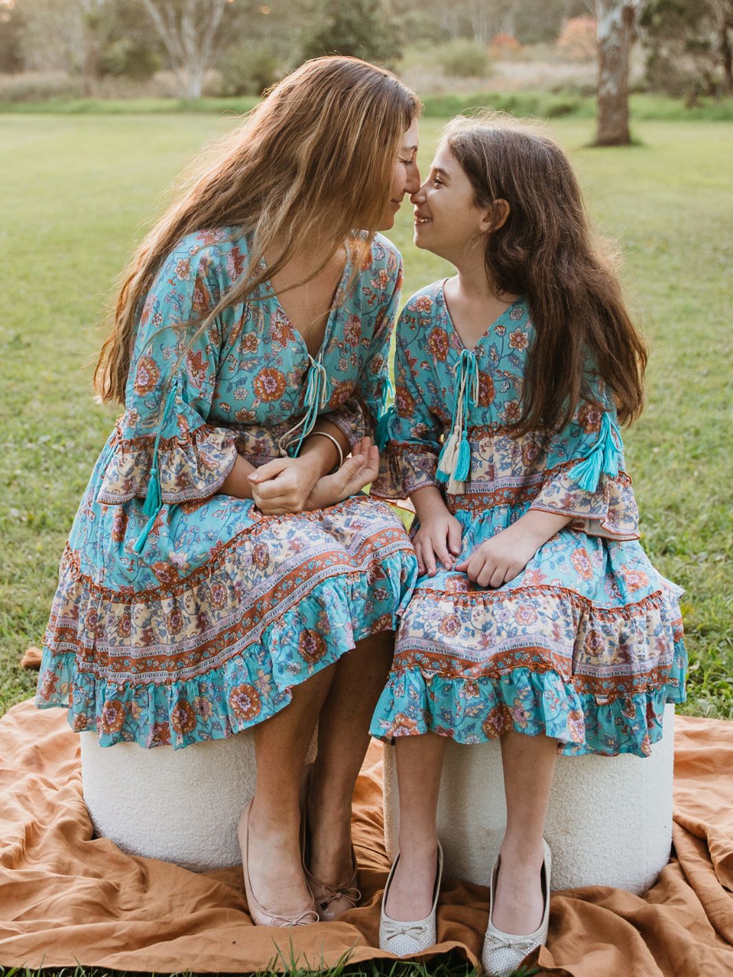 Mini - Blue Boho Breeze