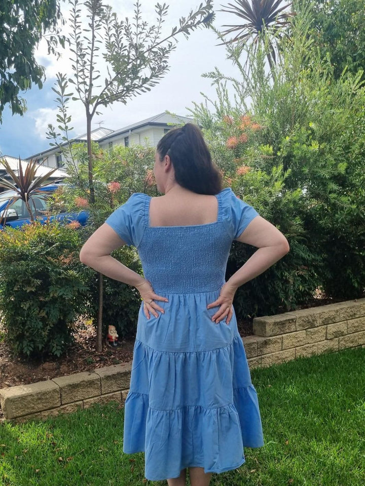 Timeless Blue Dress – Mum