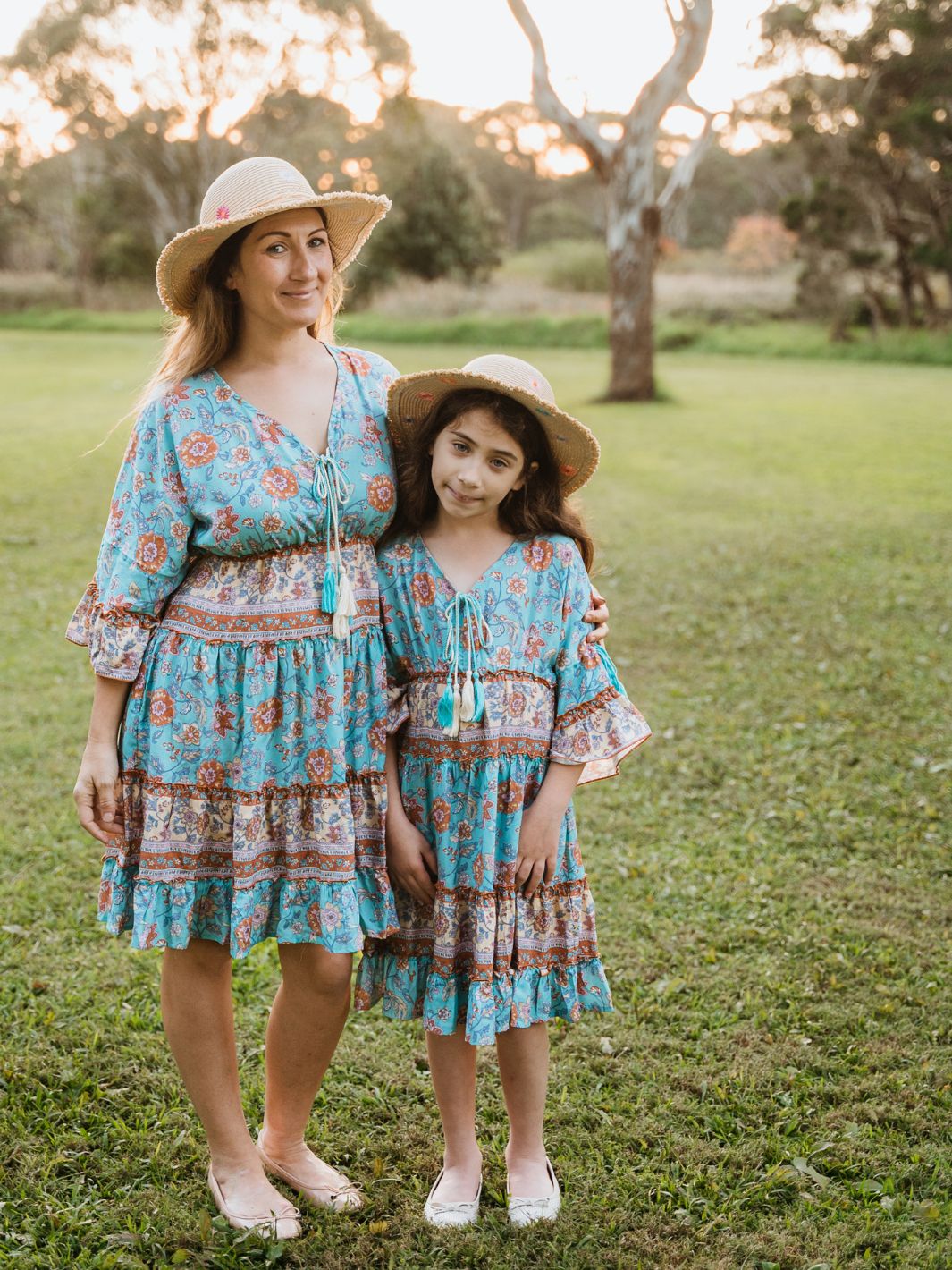 Mini - Blue Boho Breeze