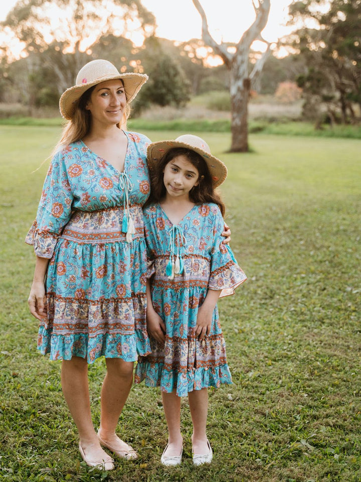 Mini - Blue Boho Breeze