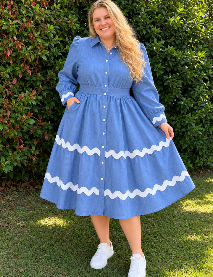 Denim Love Dress – Mum