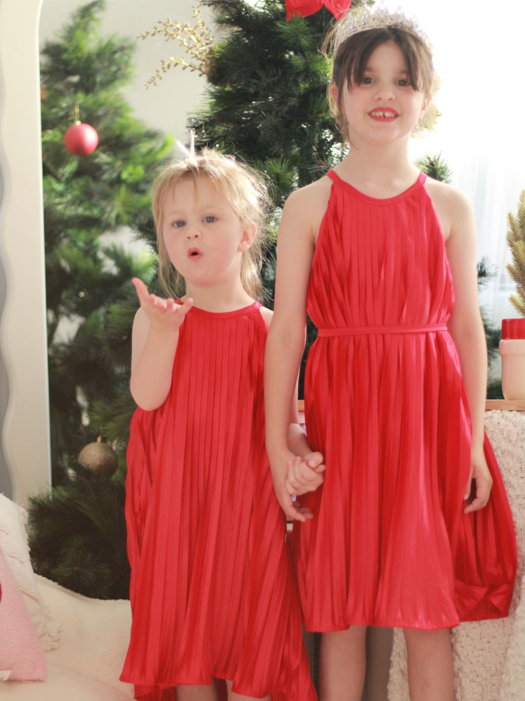 Mini - Ruby Pleats Dress