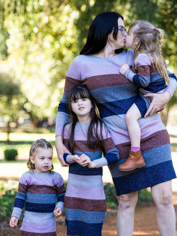 Mini - Warm Stripes