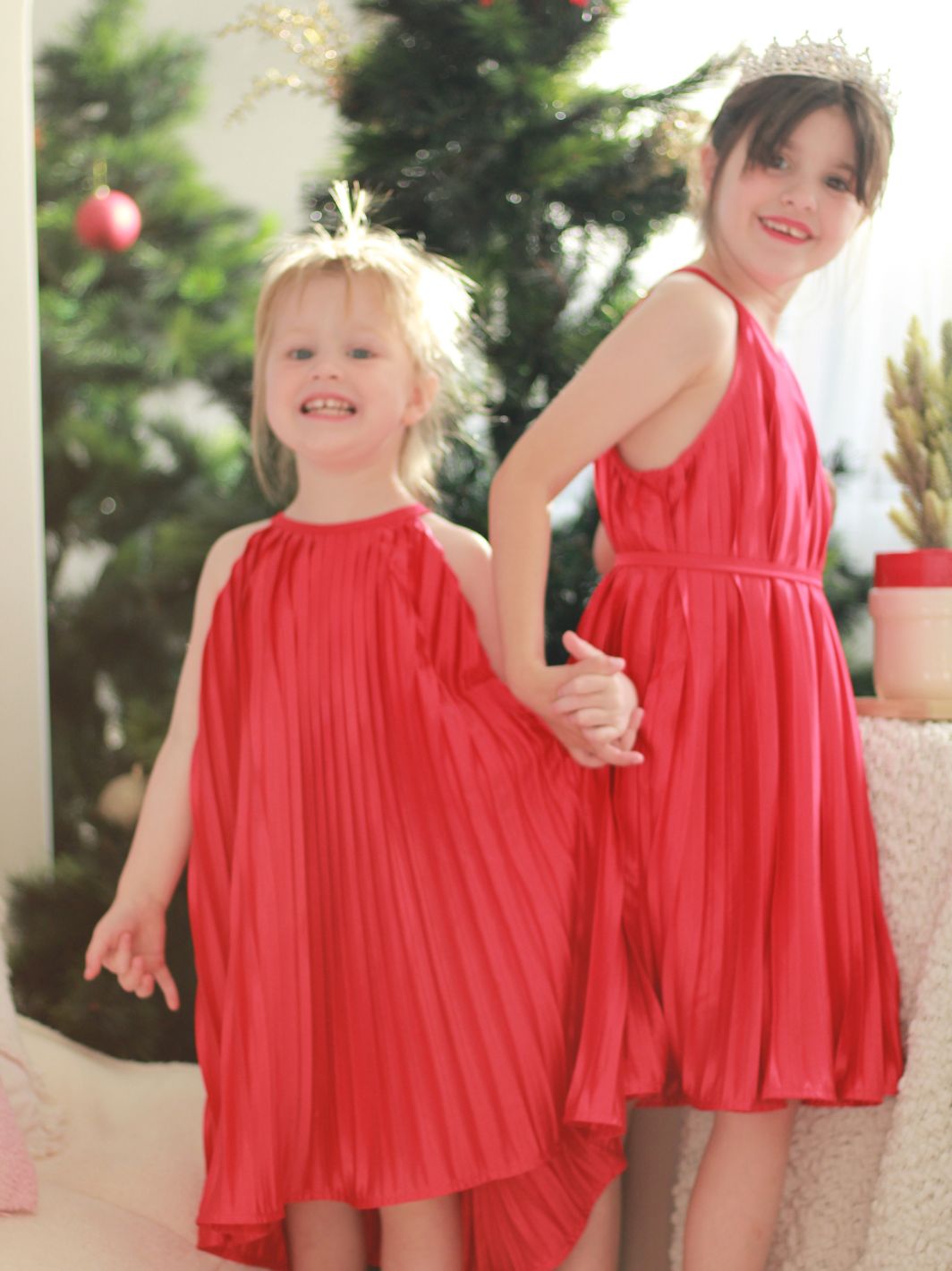 Mini - Ruby Pleats Dress