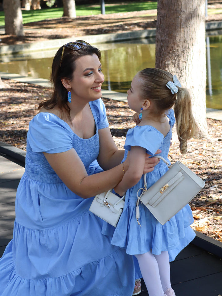 Timeless Blue Dress – Mum