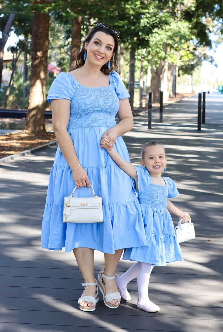 Timeless Blue Dress – Mum