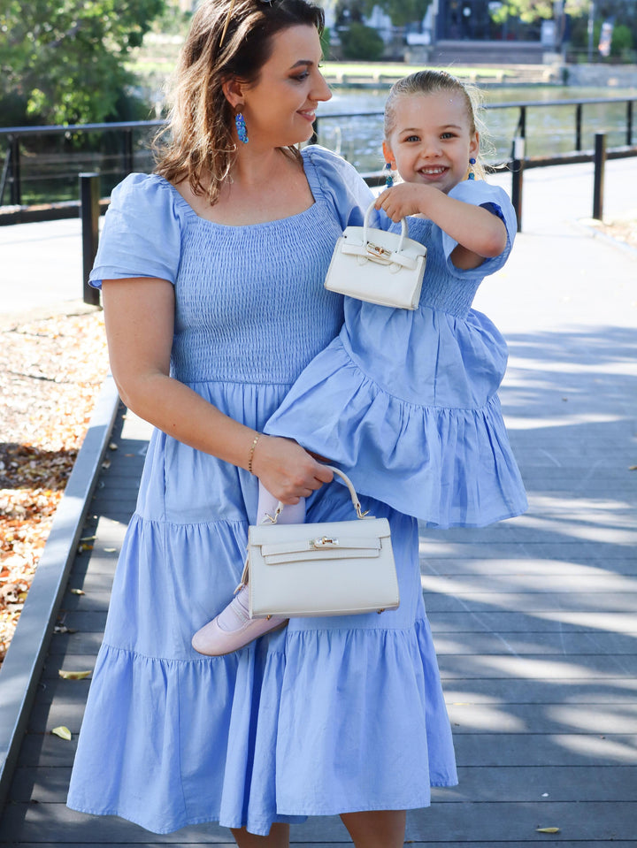 Timeless Blue Dress – Mum