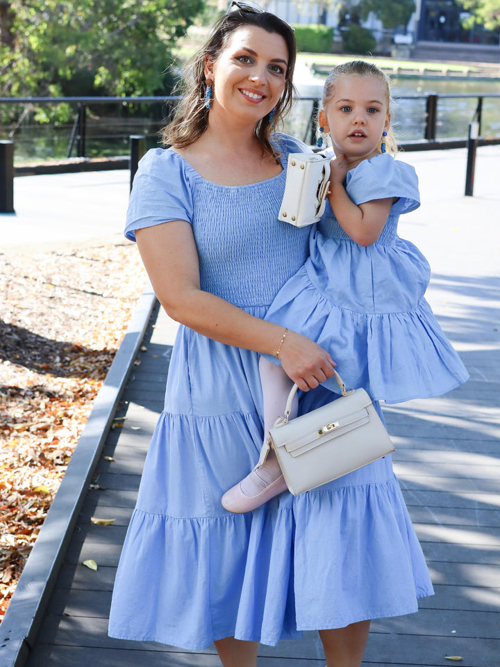 Timeless Blue Dress – Mum