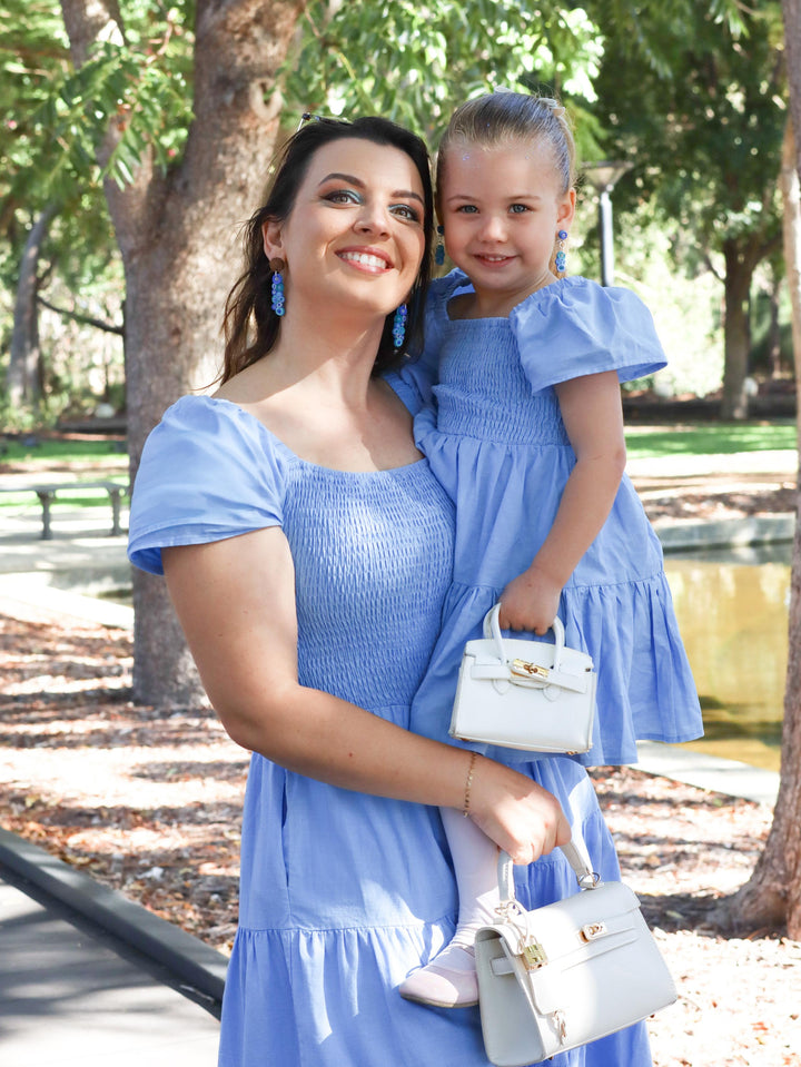 Timeless Blue Dress – Mum