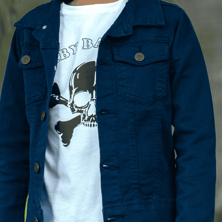 deep blue denim jacket 