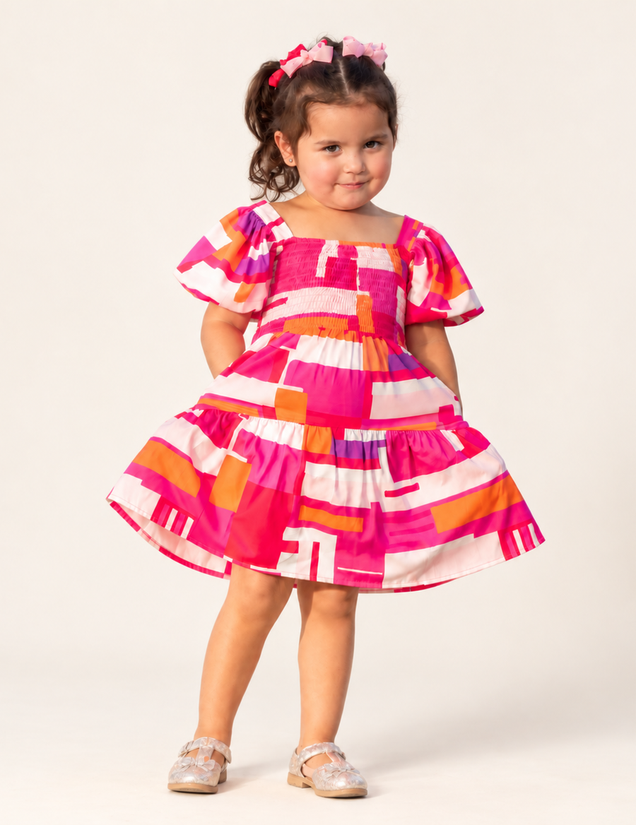 Pink Paradise Dress -Mini