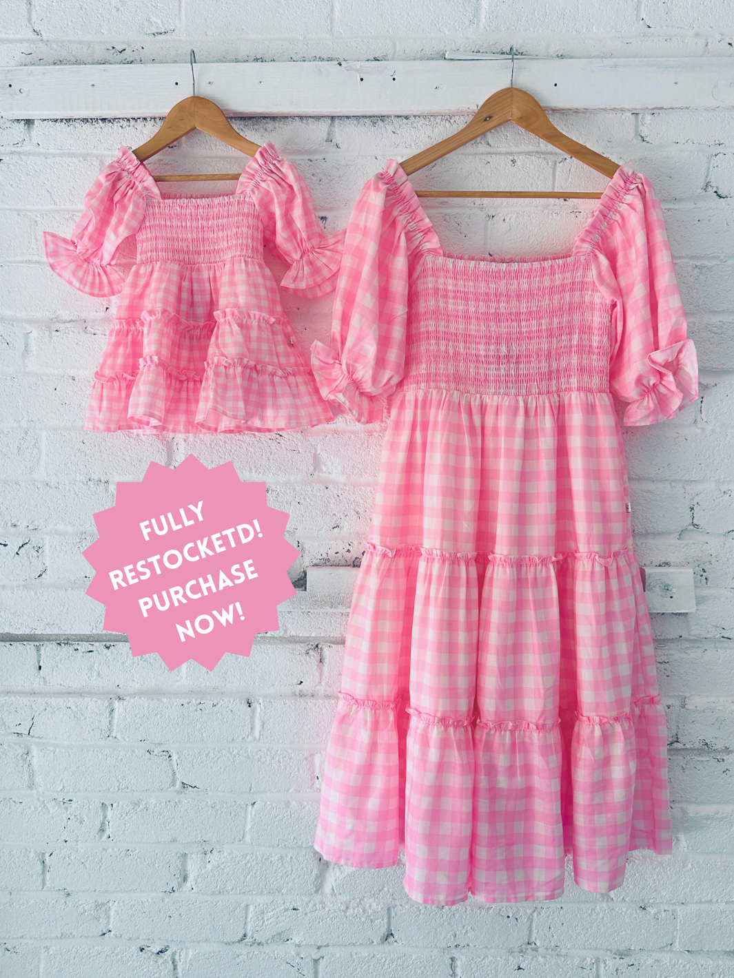 Mini - Marshmallow Pink Dress